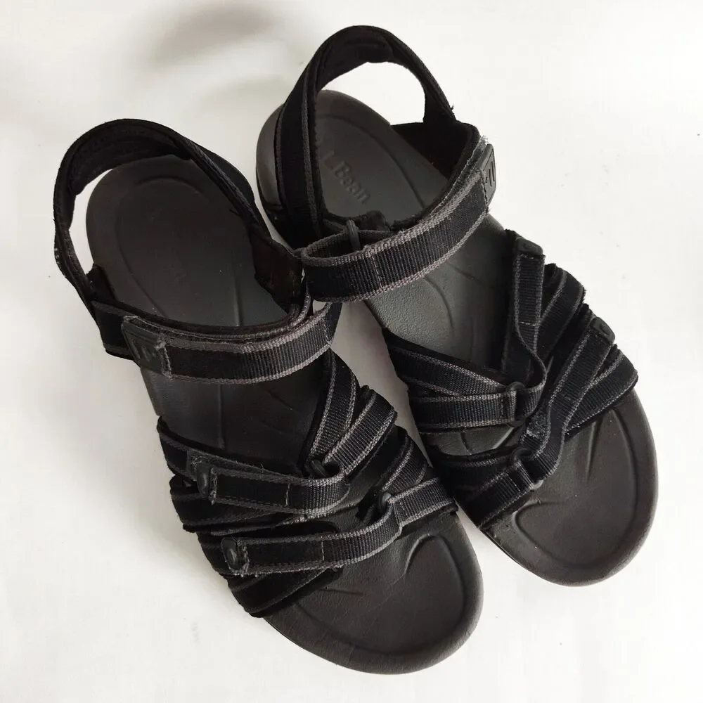 LL Bean Women's 7 M Boothbay 274553 Adjustable Sport Hiking Water Casual Sandals